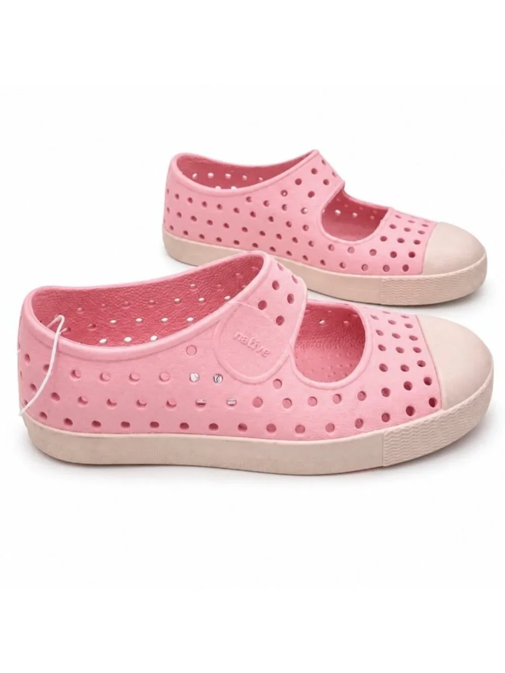 Native Jefferson Juniper Toddler Mary Jane Water Shoes Rose Pink Dust Pink C8